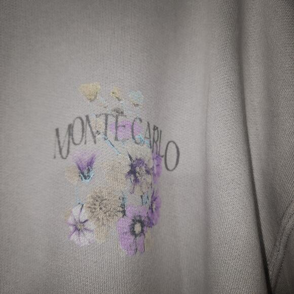 Monte Carlo sweatshirt women's size small Wild fable Faded NWT - Picture 4 of 7